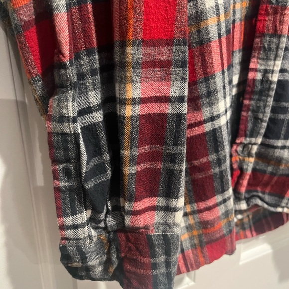 EUC 2XLT Men’s Red Head Plaid Flannel Shirt - Picture 6 of 7